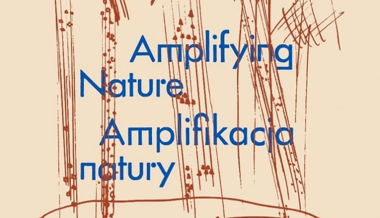Identyfikacja wizualna wystawy Amplifikacja Natury w Pawilonie Polskim na 16 Międzynarodowej Wystawie Architektury w Wenecji