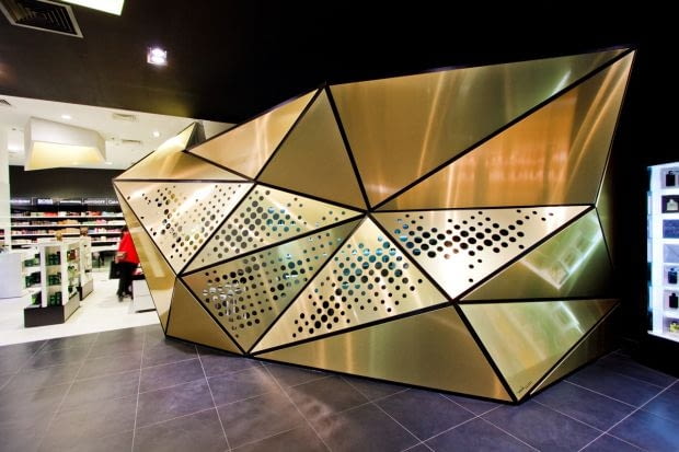 sky tower, theza architekci, wrocław, perfumeria