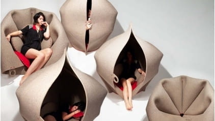 kokon Hush; projekt: Freyja Sewell