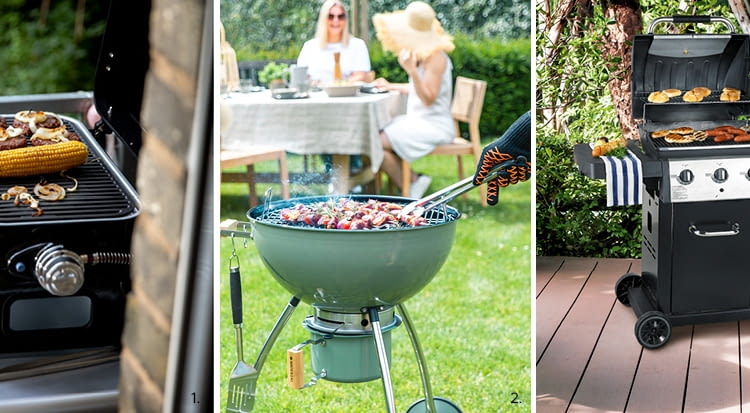 1. Grill gazowy jednopalnikowy 2.4kW Attitude 2GO Campingaz 1299,00 zł, 2. Grill węglowy Phoenix Beta II Naterial, 629,00 zł, 3. Grill gazowy 3 palnikowy 8.8kW Royal 320 Broil King, 2499,00 zł