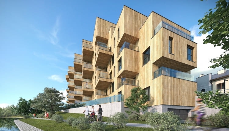 Wooden House w Rzeszowie. Proj. MWM Architeci