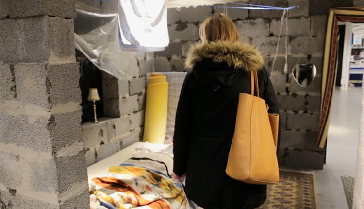 IKEA wprowadziła replikę syryjskiego domu w swoim flagowym sklepie