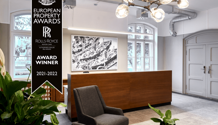 Roark Studio z nagrodą 2021 European Property Award za projekt rewitalizacji Budynku Dyrekcji