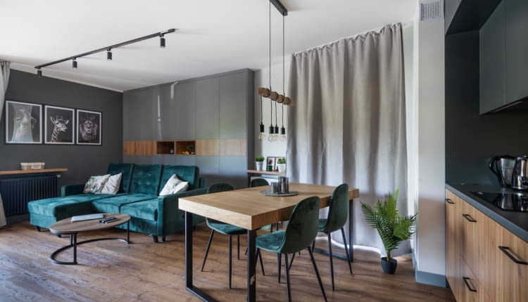 Mieszkanie w loftowym stylu na warszawskiej Białołęce