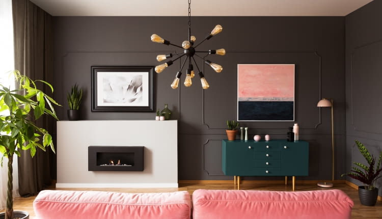 Kolorowa sztukateria we wnętrzach