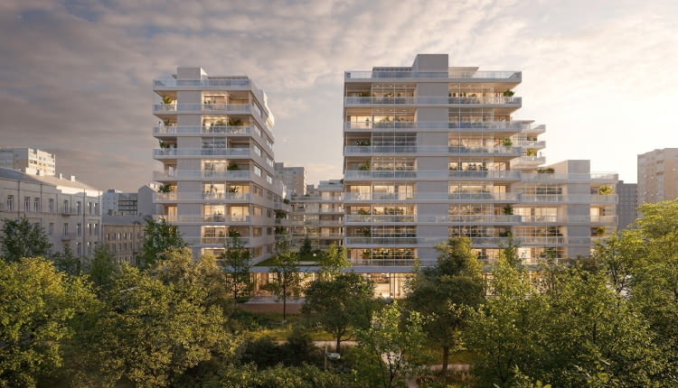 Apartamentowiec M7 w kompleksie Towarowa 22. Proj. JEMS Architekci