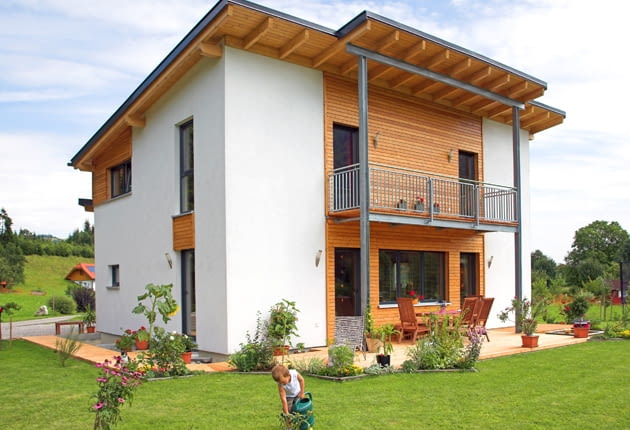 - Hausbesuch- Familie Moser in Scharnstein, Oberoesterreich, 31.07.07 Foto: Hans-Rudolf Schulz