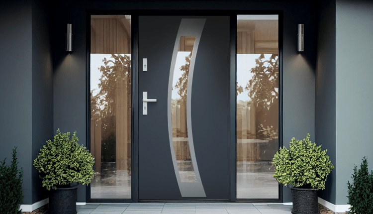 Drzwi z naświetlem Stalprodukt-Zamość – nowoczesne, energooszczędne i bezpieczne drzwi wejściowe