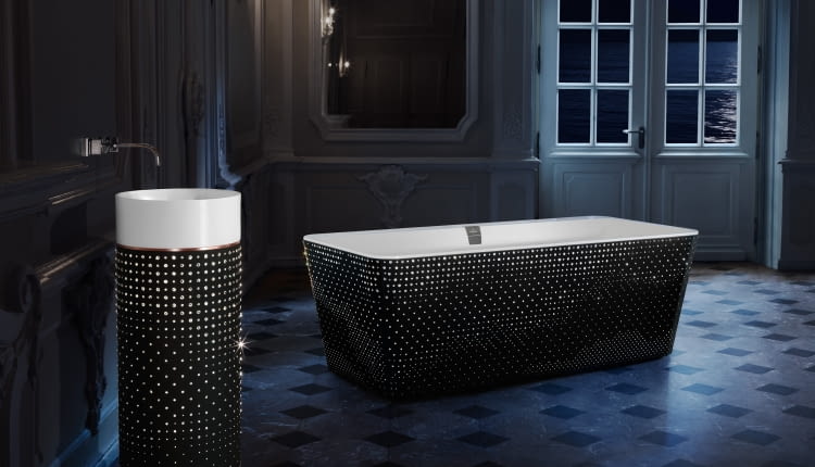 Kąpiel w kryształach Swarovskiego - luksusowa propozycja od Villeroy & Boch
