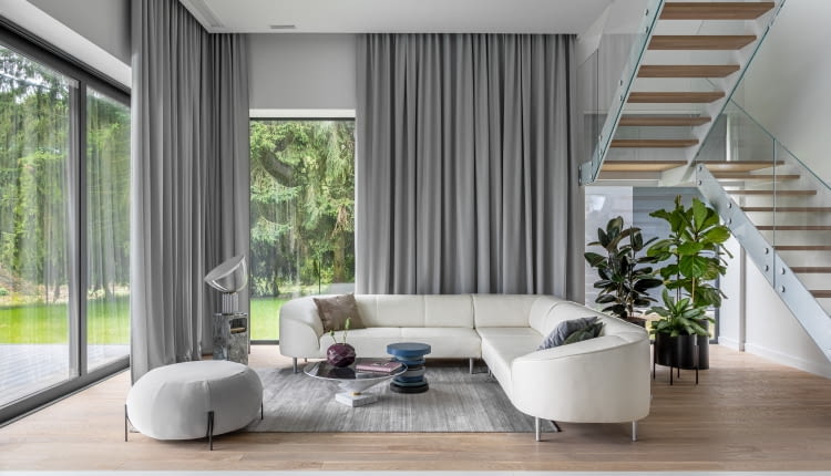 Nowoczesny dom nad rozlewiskiem Narwi