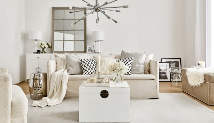 Jakie lampy wybrać do salonu w stylu glamour?