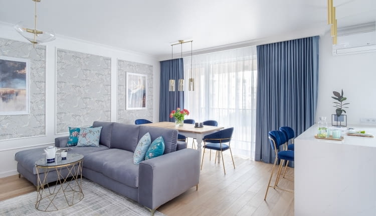 Projekt wnętrza: Marta Czerkies Home Designe