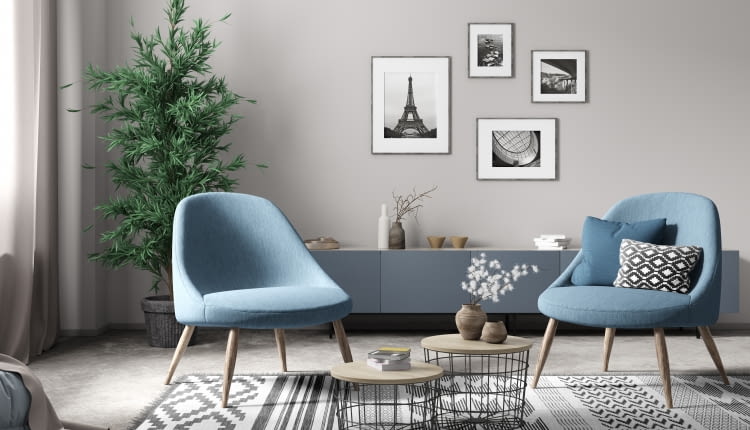 Małe fotele do salonu