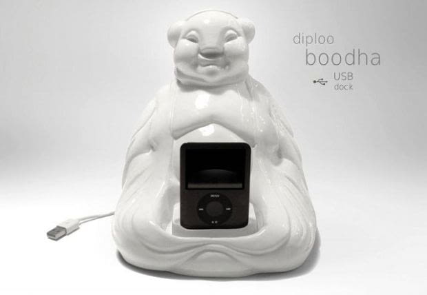 stacja na ipada, ipad, budda