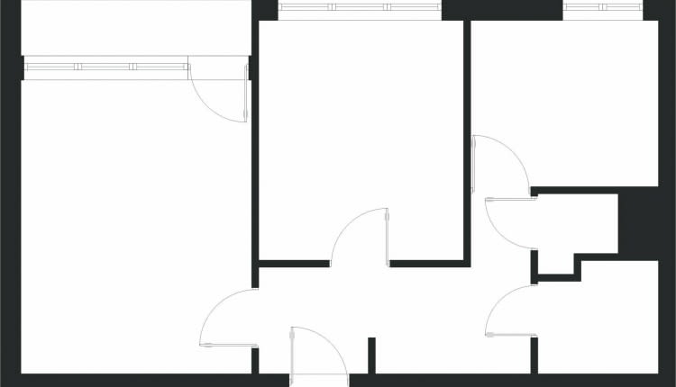 Dwupokojowe, 45 m kw., dla 1 osoby