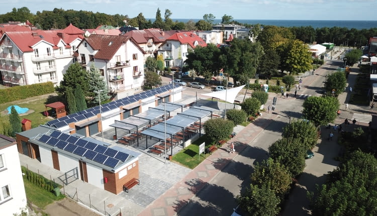 Targowisko modułowe we Władysławowie. Proj. Smart Mod
