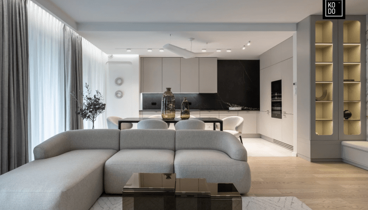 Światło, geometria i ponadczasowa forma – nowoczesny apartament