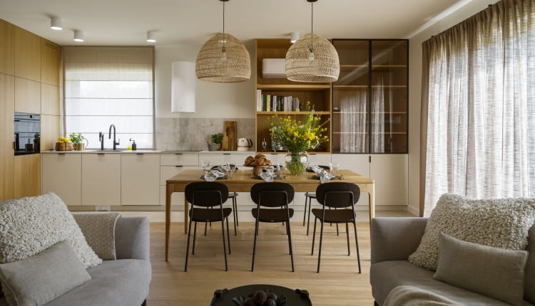 Dom zaprojektowany z myślą o wspólnym życiu