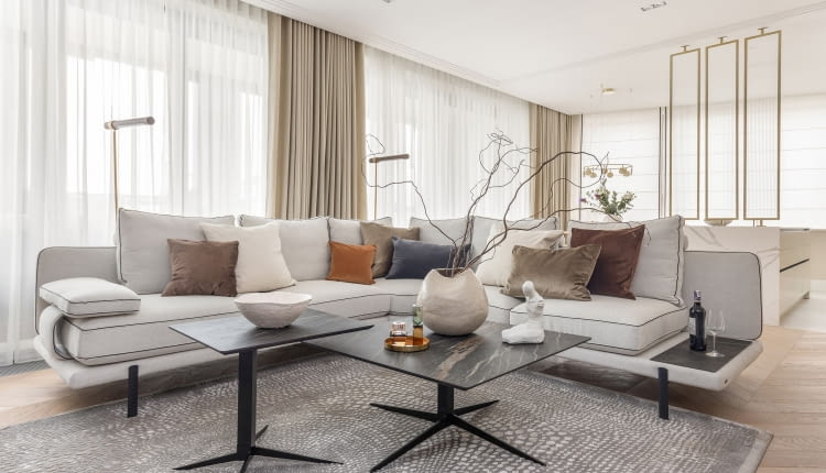 Elegancki apartament w Warszawie - projekt pracowni Makao Home
