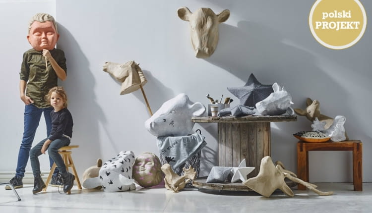 papersculprture, polski projekt, polski design, rzeźby, papierowy byk, papierowy jeleń