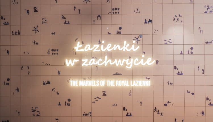 Pożegnanie z wystawą „Łazienki w zachwycie”