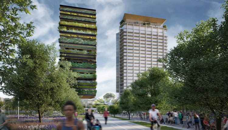 Pirelli 39 w Mediolanie. Proj. Diller Scofidio + Renfro i Stefano Boeri Architetti
