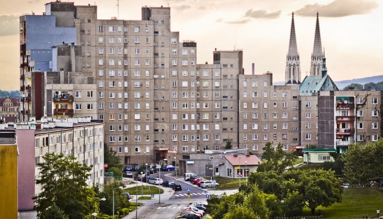 Osiedle Zachód w Zgorzelcu. "Manhattan" przy ul. Wyspiańskiego