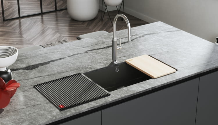 Podwieszany zlewozmywak ceramiczny KubusX