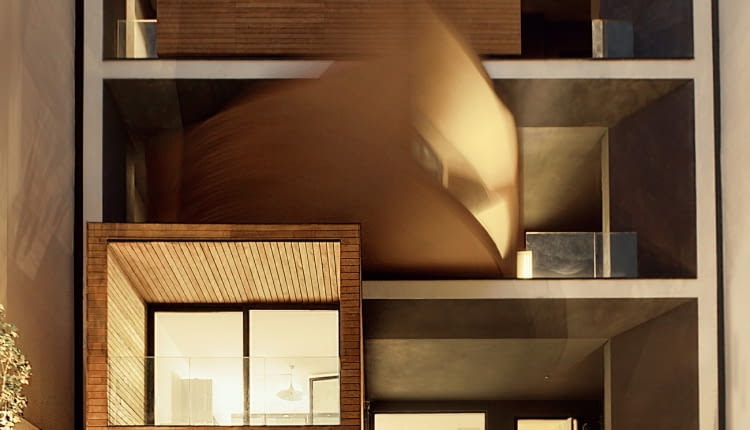 Dom Sharifi-ha w Teheranie, proj. Nextoffice Alireza Taghaboni