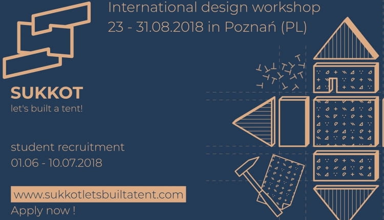 Sukkot - let's built a tent!