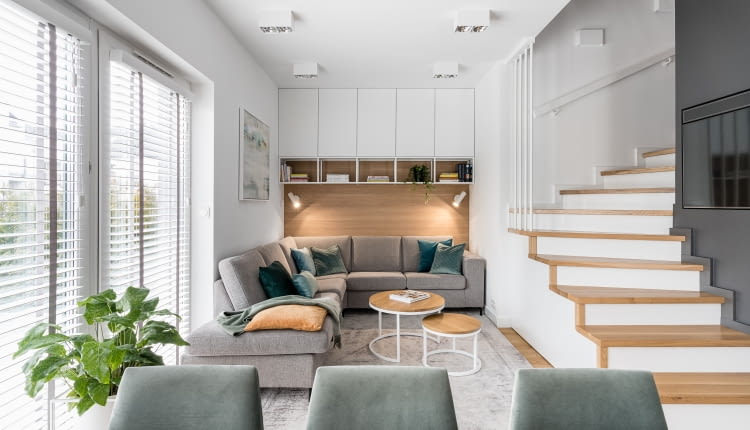 W domowym zaciszu - aranżacja projektu K + B ARCHITEKCI