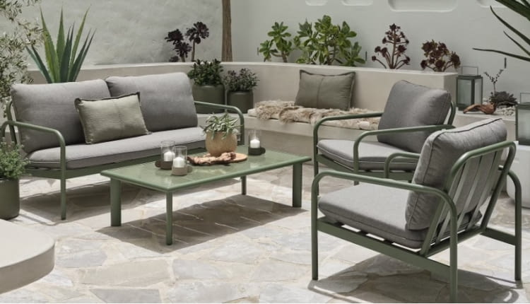 Nowości ogrodowe JYSK 2025: ton nadają jasne i zielone odcienie