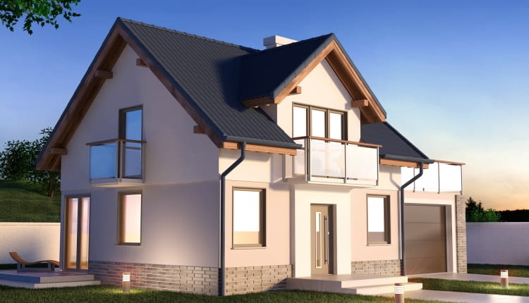 Domy do 100 m2 - 5 domów parterowych o małej i zgrabnej bryle