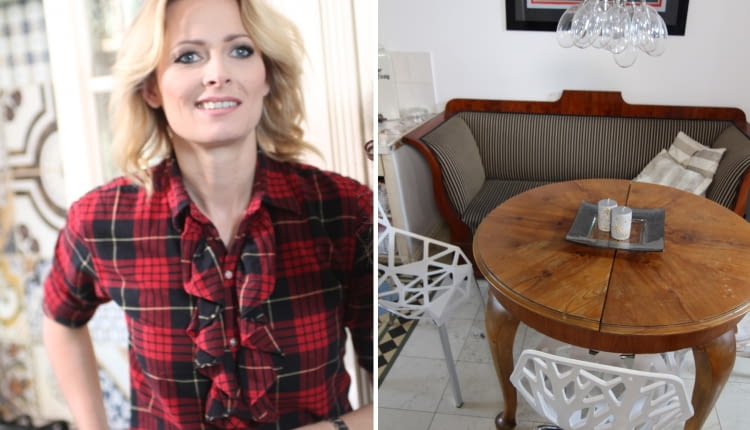 Odeta Moro pokazuje swój dom.