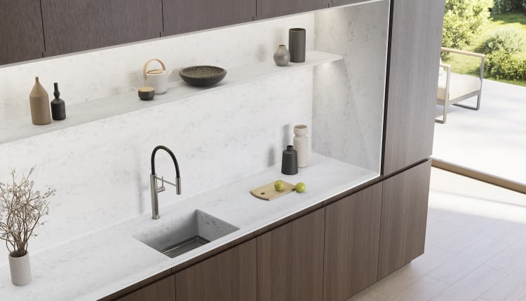 Materiał kompozytowy KRION - twardy jak kamień, ciepły jak drewno