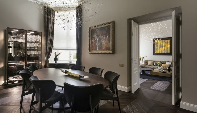Elegancja i włoski design - apartament przy ul. Foksal 13/15 w Warszawie