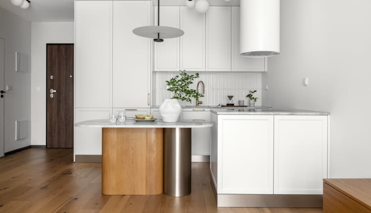 Mieszkanie na warszawskiej Saskiej Kępie projektu Decoroom