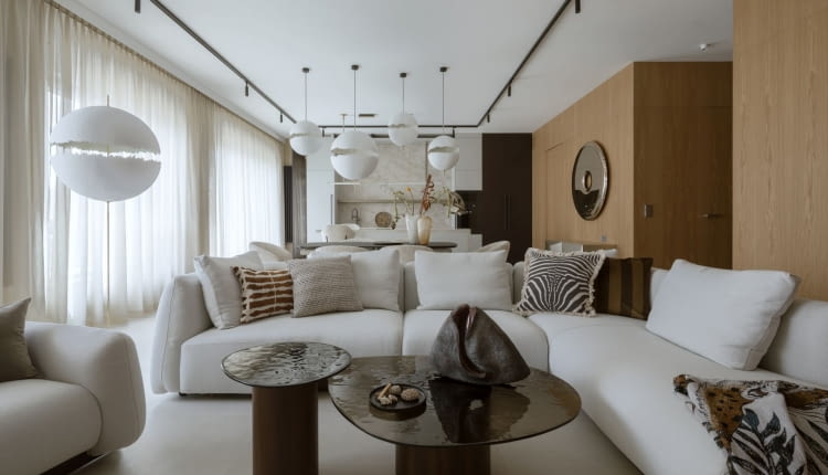 120-metrowy penthouse w Wilanowie - projekt pracowni HOLA Design