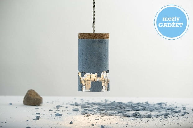 '/' Lamp, czyli betonowa lampa projektu Ubikubi