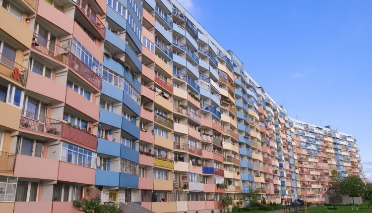 Falowiec przy ul. Obrońców Wybrzeża w Gdańsku