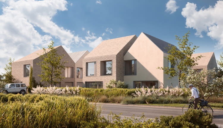 Osiedle Kamykowa na Białołęce. Proj. 77Studio Architektury