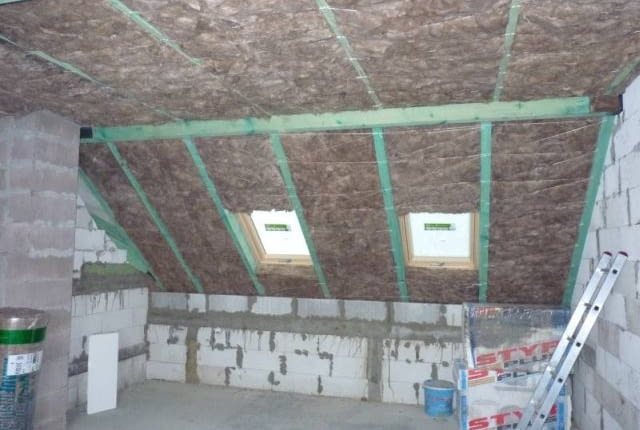 Ocieplenie poddasza wełną mineralną