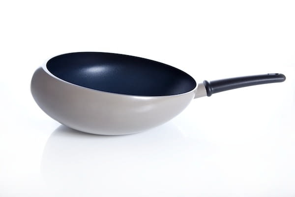 kuchnia, patelnia, wok