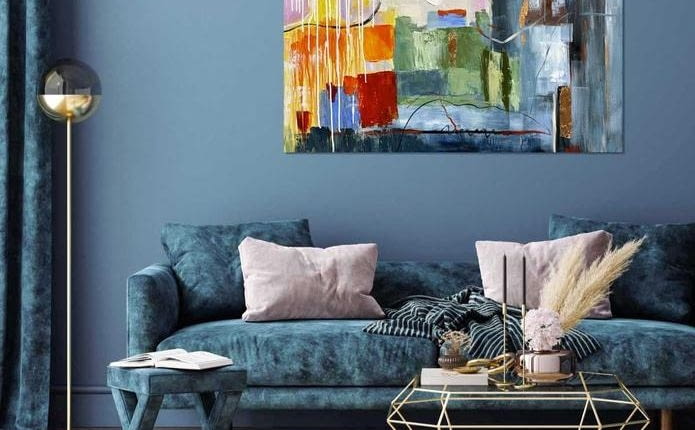 Ręcznie malowany obraz na płótnie Pittura Astratta 999,90 zł