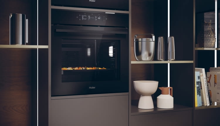 Sztuczna inteligencja w kuchni - piekarnik Haier ID serii 4 H6 ID46G3YTB