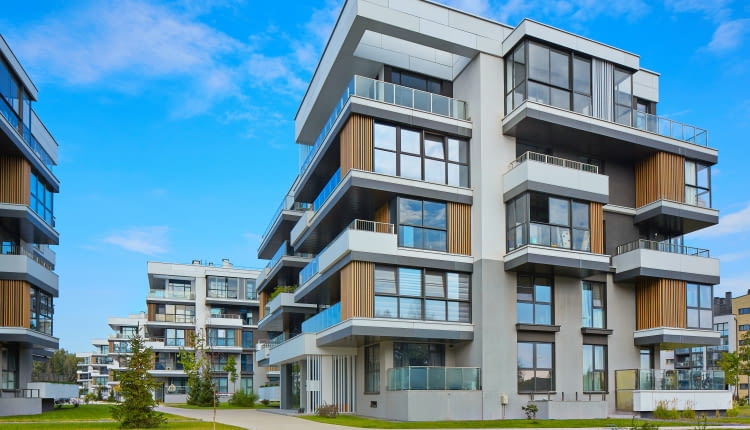 Osiedle mieszkaniowe.