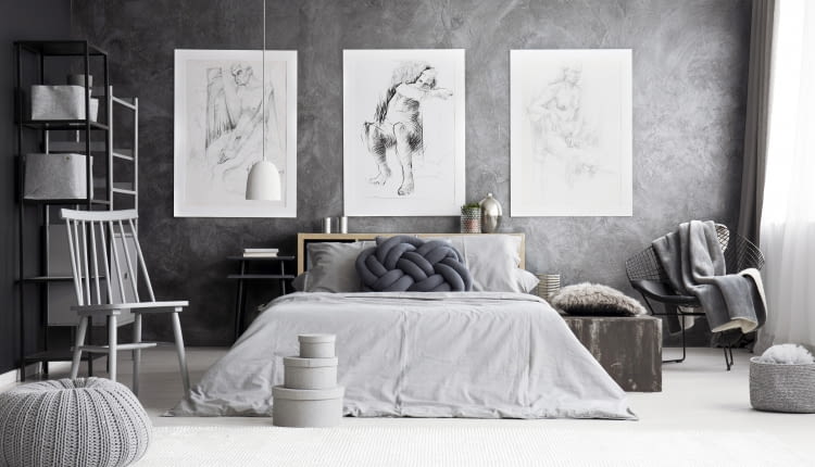 Sztuka mieszkania ze sztuką