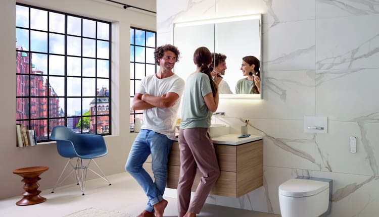 Stelaże i przyciski  spłukujące