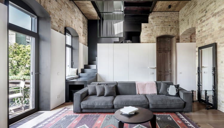 Mieszkanie w stylu industrialnym