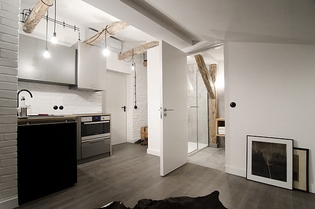 małe mieszkanie, kawalerka, funkcjonalna kawalerka